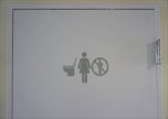 Toilet on 4th floor is only for women