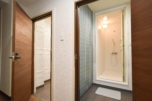 Shower rooms are also available at various locations.