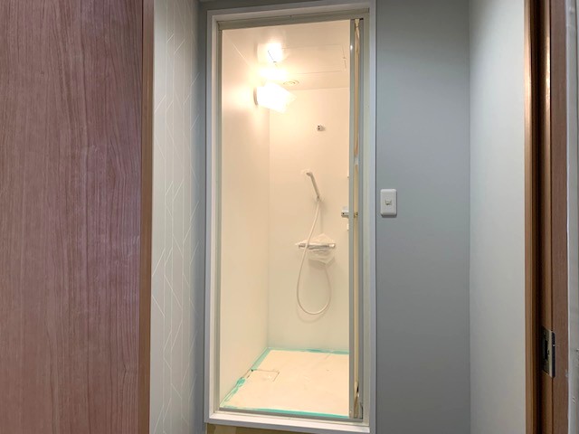 Shower rooms are also available at various locations.