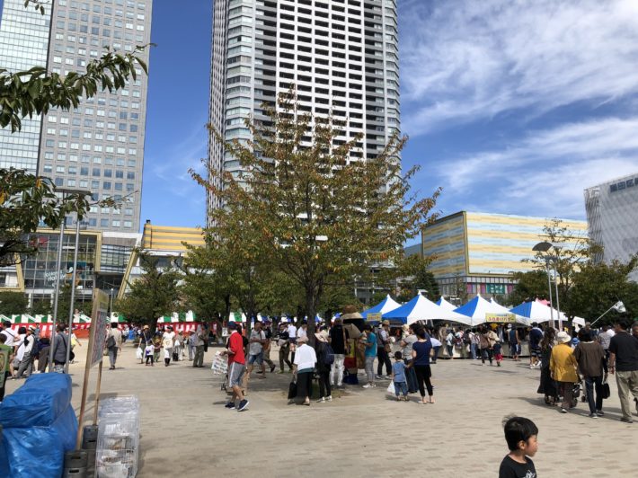 休日の錦糸公園