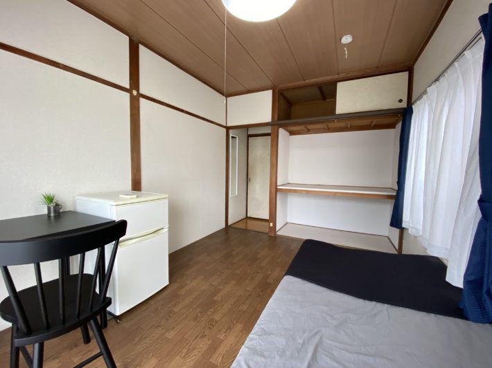 各お部屋には収納ももちろんございます